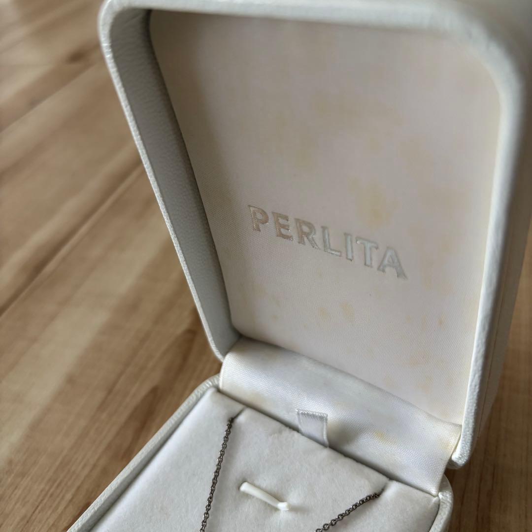 MIKIMOTO PERLITA Silver925 Pearl Necklace with marked chain and authentic pearls