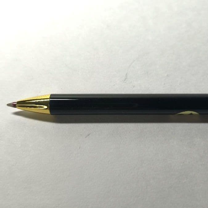 PILOT two-color ballpoint pen with dual ink colors, unused but stored long-term, requiring refill