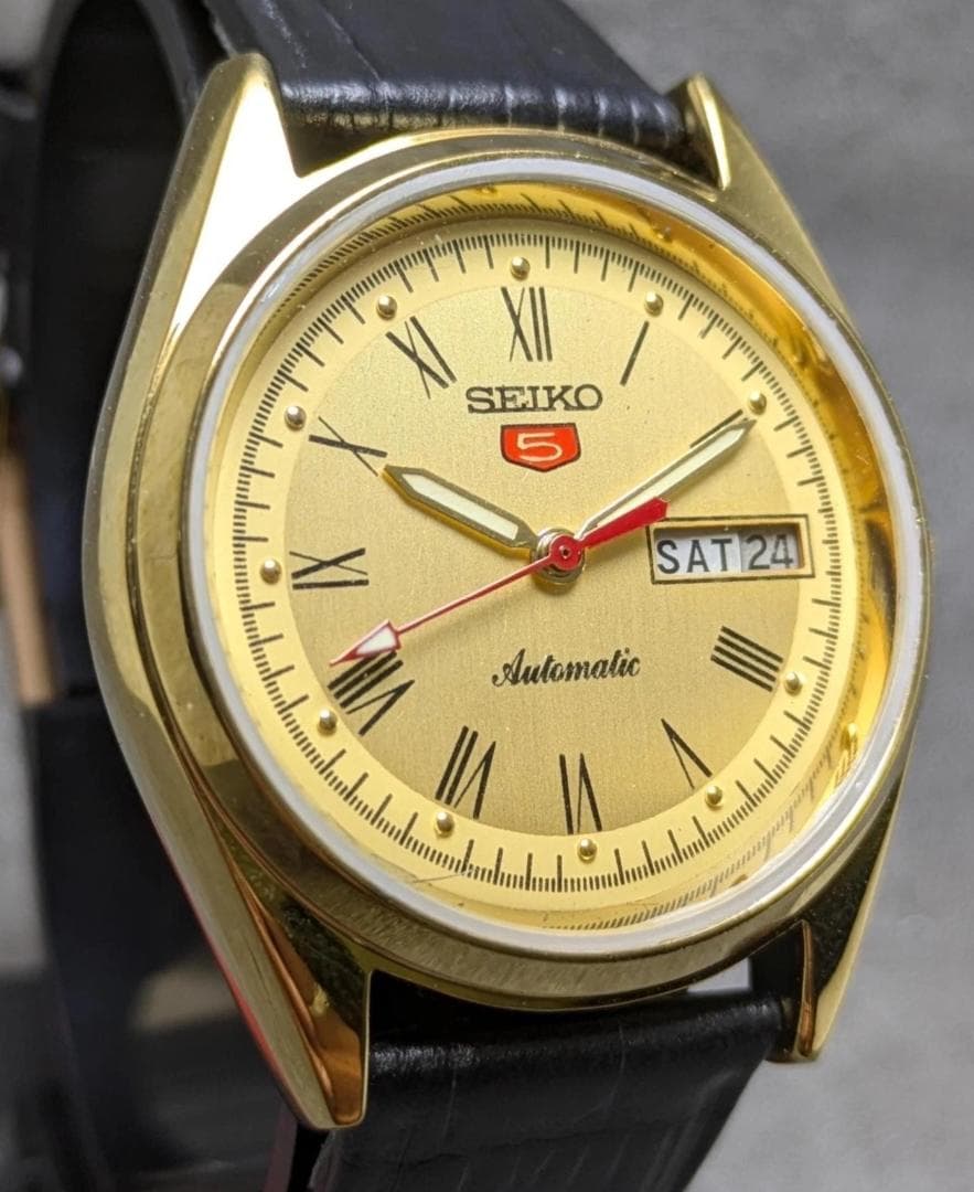 SEIKO 6189-7000 Automatic Men's Watch — Japanese