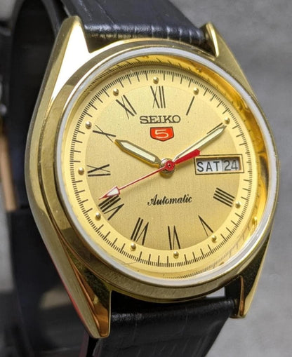 SEIKO 6189-7000 Automatic Men's Watch — Japanese