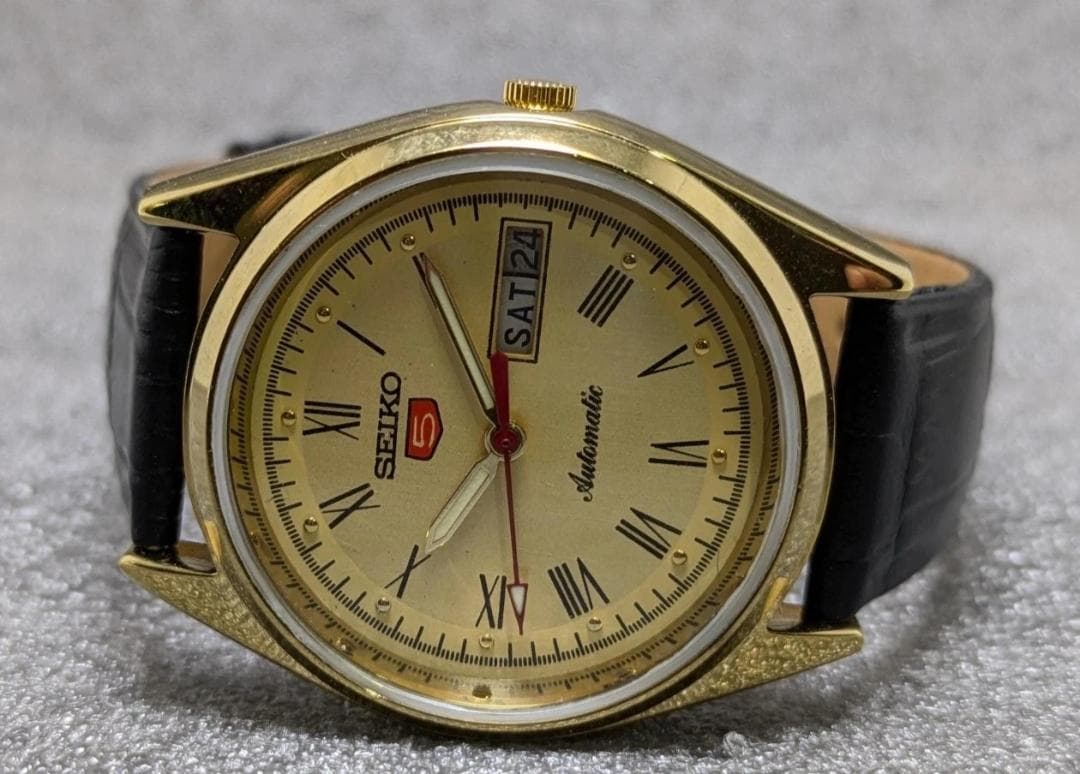 SEIKO 6189-7000 Automatic Men's Watch — Japanese