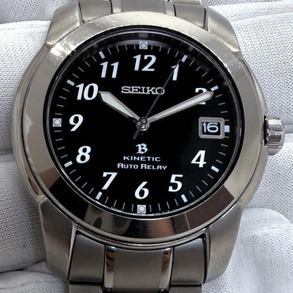 SEIKO BST085 Kinetic Men's Watch — Japanese
