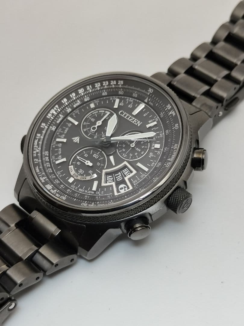 Citizen Promaster E660 Series Solar Men's Watch — Japanese