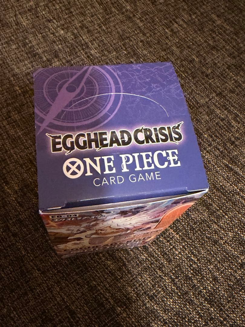 One Piece Tape Cut Unopened One Piece Card Egghead Crisis 1BOX Box — Japanese