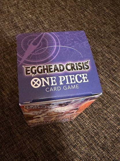 One Piece Tape Cut Unopened One Piece Card Egghead Crisis 1BOX Box — Japanese