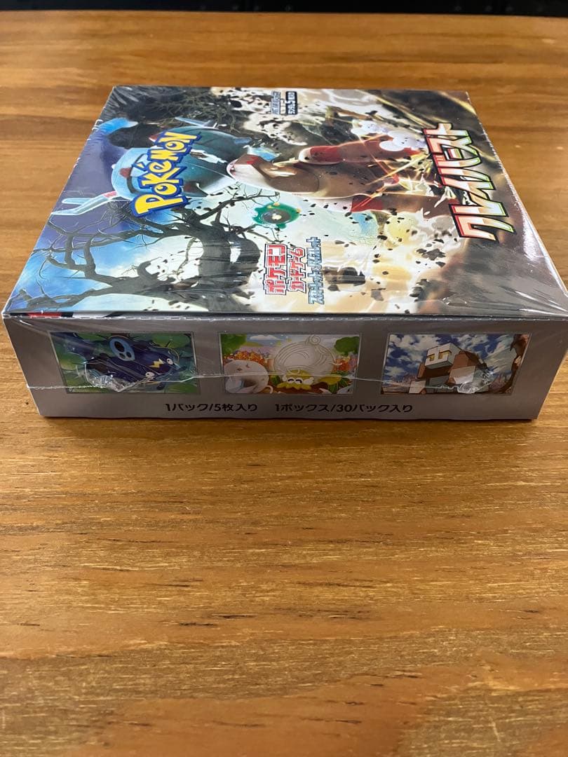 Pokemon Crayvaster Unopened Box with Shrink Pokémon Card Game Box — Japanese