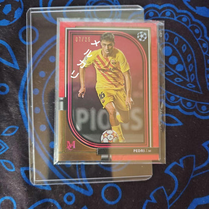 PEDRI FC Barcelona Limited Card 07/25 — 07/25 — Japanese