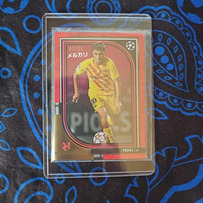 PEDRI FC Barcelona Limited Card 07/25 — 07/25 — Japanese
