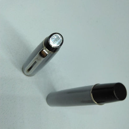 WATERMAN Silver fountain pen with dedicated case and instruction manual displayed
