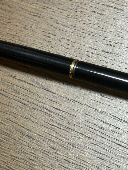 Waterman Pen and Fountain Pen Set with classic design and smooth ballpoint pen in black finish