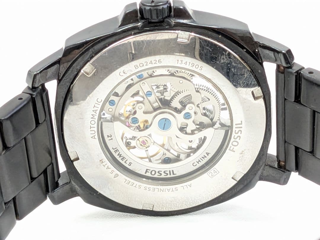 FOSSIL BQ2426 Automatic Men's Watch — Japanese