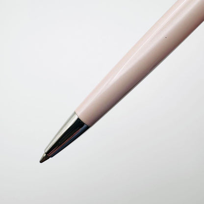 Waterman Hémisphère ballpoint pen in rose pink lacquer metal shown with cap on