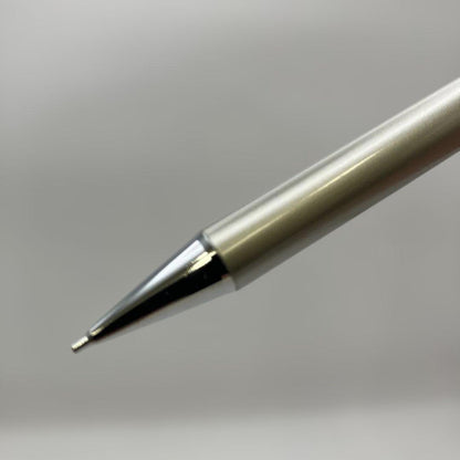 Pilot silver ballpoint pen and mechanical pencil 2-piece set with case and instruction manual
