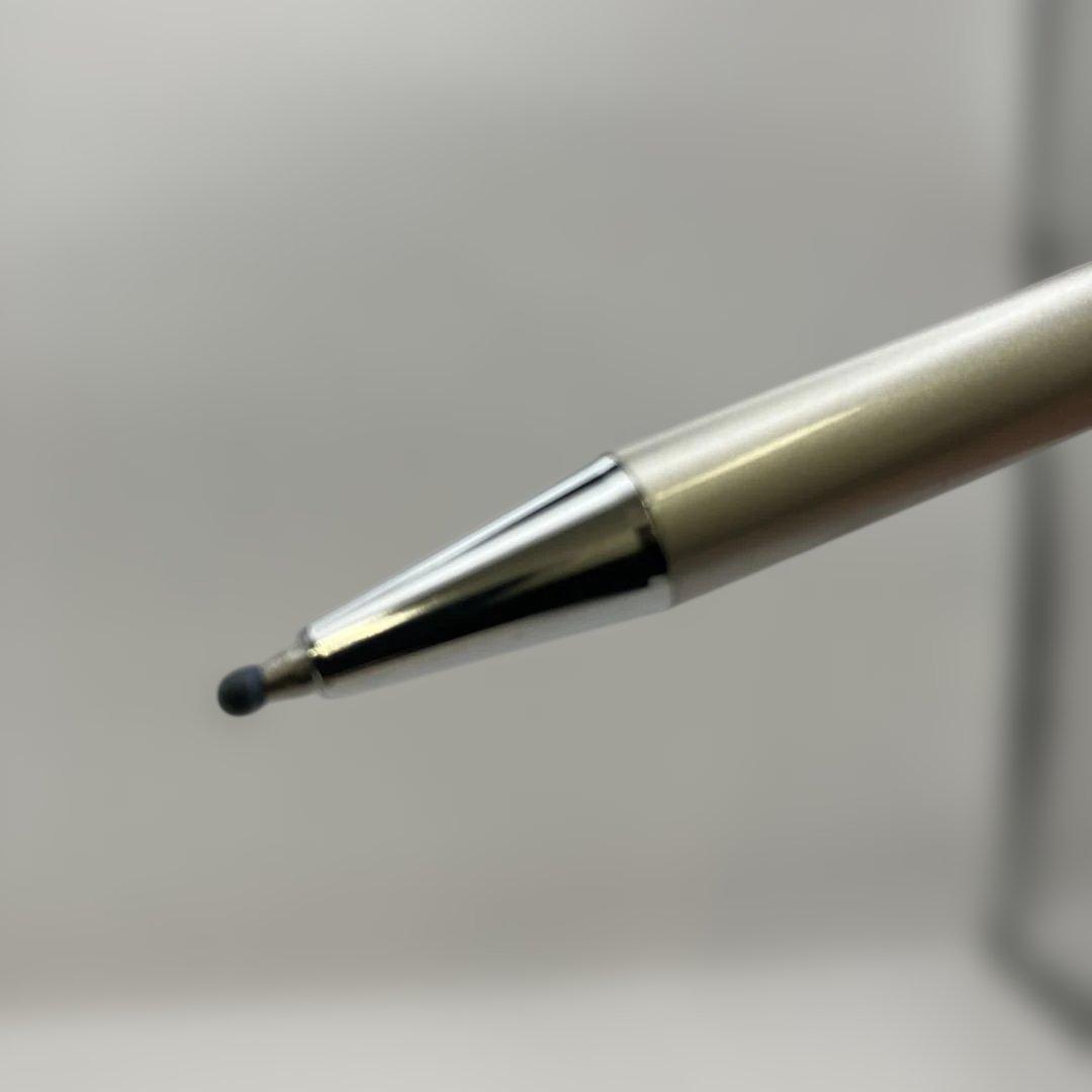 Pilot silver ballpoint pen and mechanical pencil 2-piece set with case and instruction manual