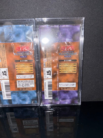 Yu-Gi-Oh Yu-Gi-Oh! Vol. 1 Initial First Edition Vol. 2 Vol. 3 Unopened Discontinued Set Pack — Japanese