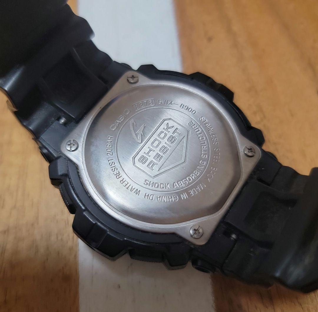 CASIO GWX-8900-1JF Solar Men's Watch — Japanese