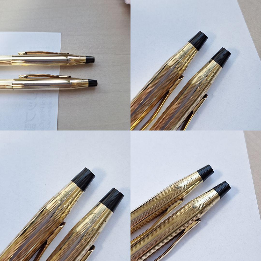 Cross Classic Century 2-piece pen set with 10KT gold filled refill in gold color