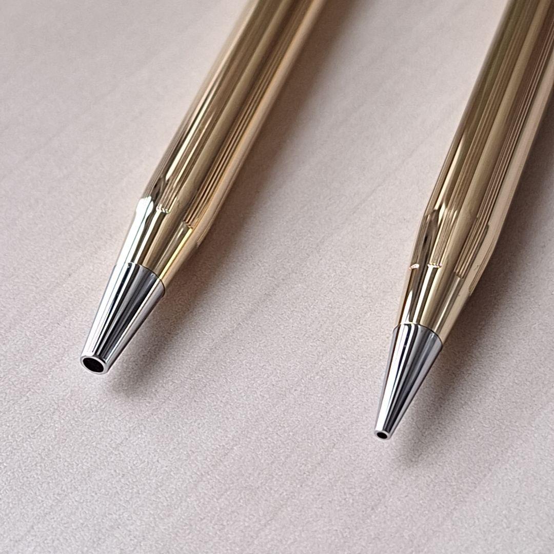 Cross Classic Century 2-piece pen set with 10KT gold filled refill in gold color