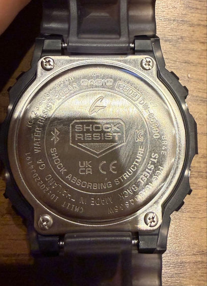 CASIO DW-B5600 Digital Men's Watch — Japanese