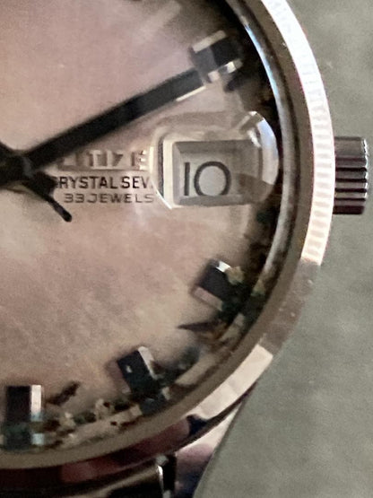 Citizen Crystal Seven 33 Automatic Men's Watch — Japanese