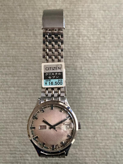 Citizen Crystal Seven 33 Automatic Men's Watch — Japanese