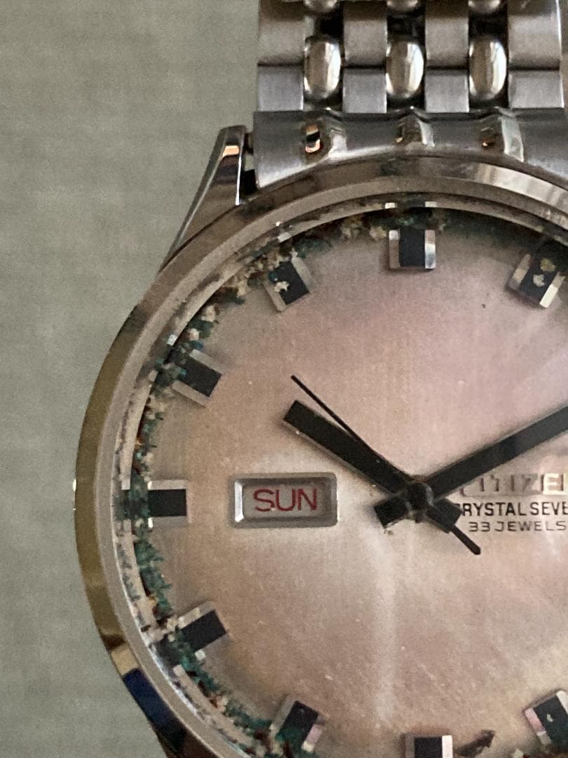 Citizen Crystal Seven 33 Automatic Men's Watch — Japanese