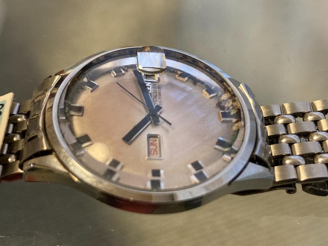 Citizen Crystal Seven 33 Automatic Men's Watch — Japanese