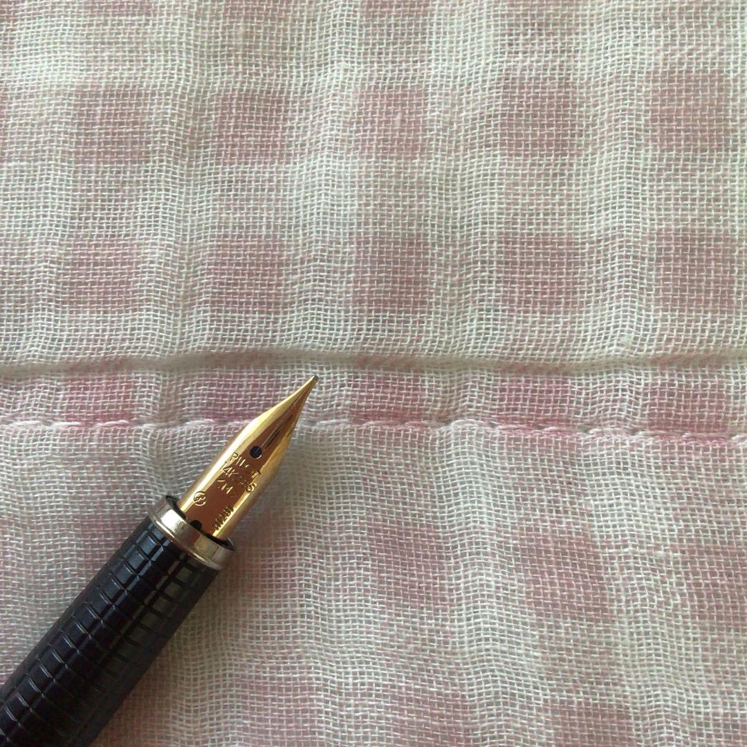 Pilot 14K gold fountain pen from R Series in silver finish, unopened with possible storage wear