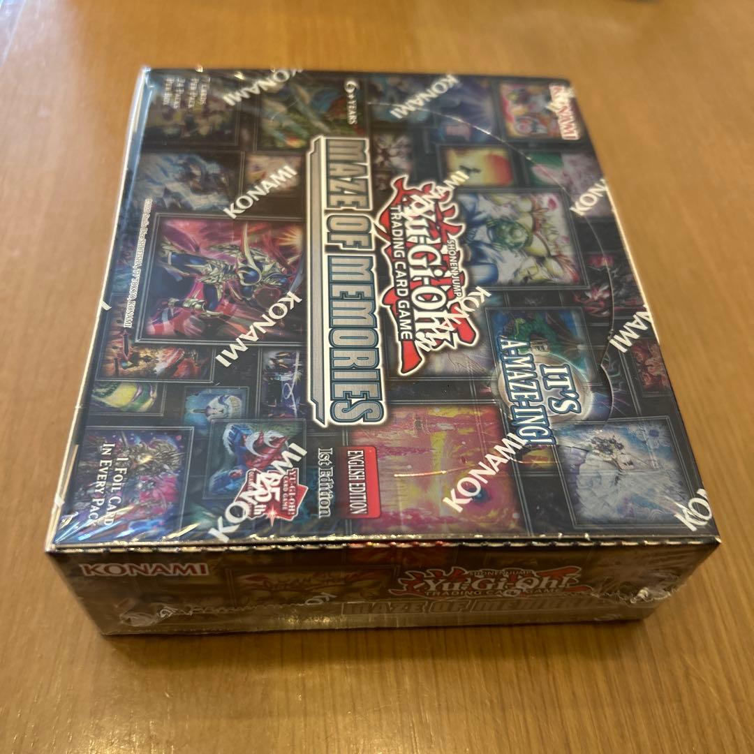 Yu-Gi-Oh Maze of Memories Box — Japanese