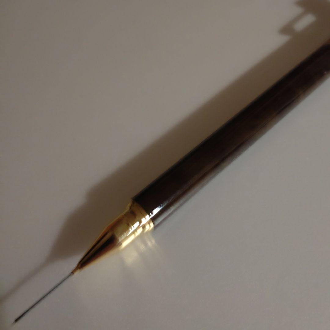 Discontinued Pilot Switch Marble Brown multi-function pen with metal material and gold decoration