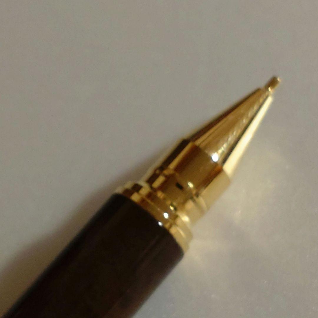 Discontinued Pilot Switch Marble Brown multi-function pen with metal material and gold decoration