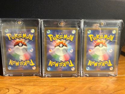 Pokemon Taro, Crossette, Erika's Trick Support Set of 3 — Japanese