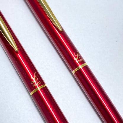 Discontinued Retro PILOT Lady ballpoint pen and mechanical pencil set with case and instruction manual