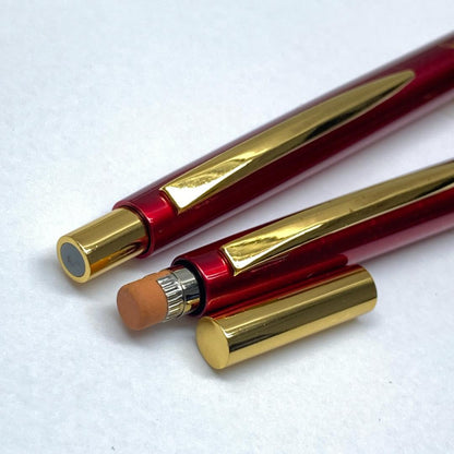 Discontinued Retro PILOT Lady ballpoint pen and mechanical pencil set with case and instruction manual