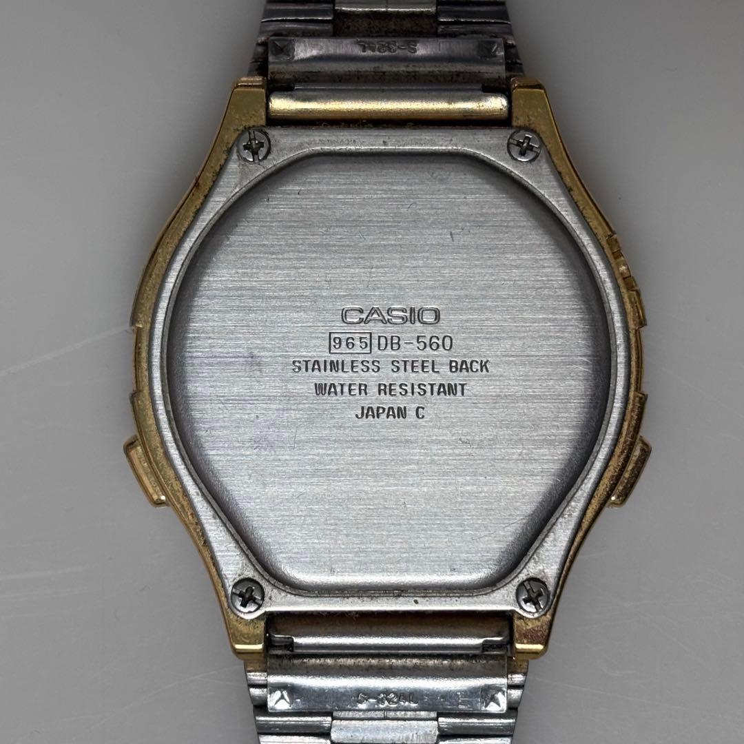 CASIO DB-560 Digital Men's Watch — Japanese