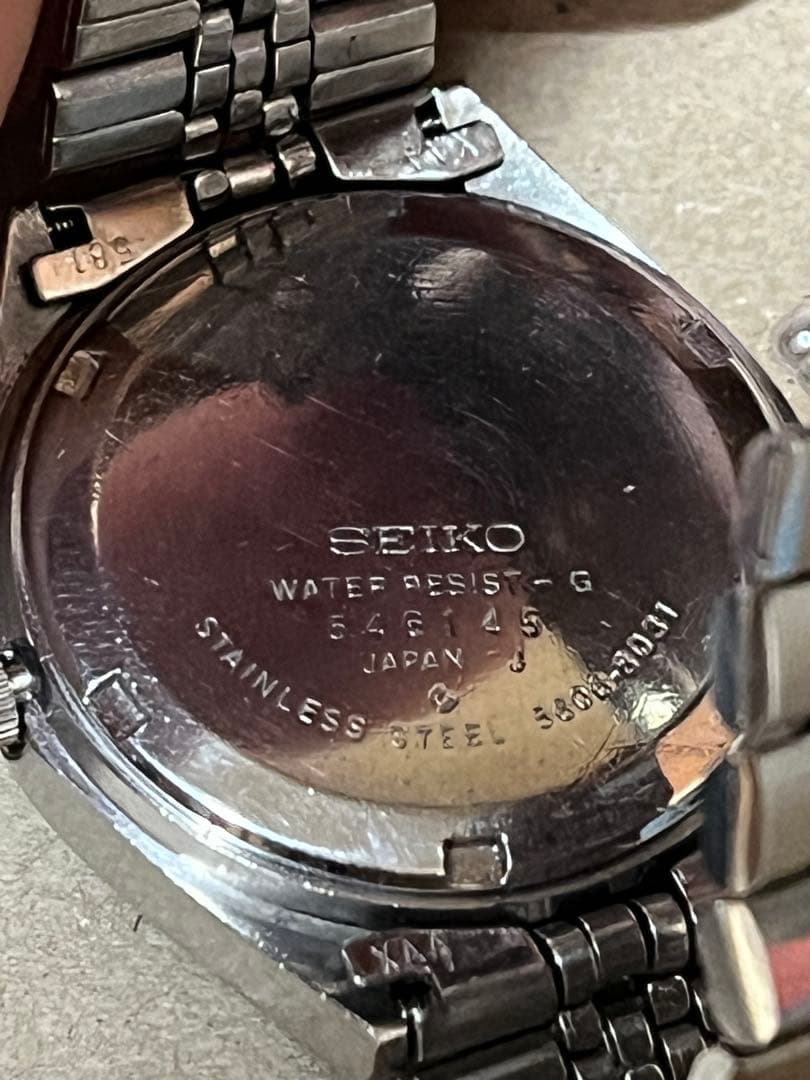 SEIKO 5606-8031 Automatic Men's Watch — Japanese