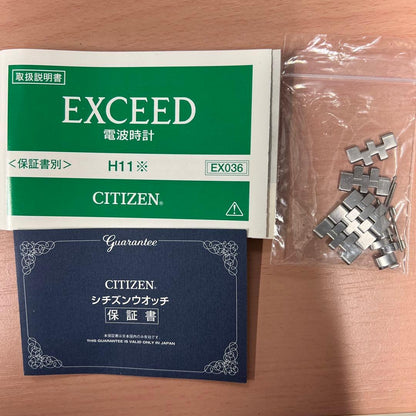 Citizen Exceed Solar Men's Watch — Japanese
