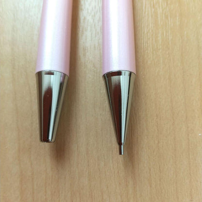 PILOT Cavalier ballpoint pen and mechanical pencil set with sleek black and silver design