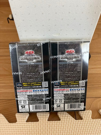 Yu-Gi-Oh Star☆World Premiere Pack 2026 2Box Shrink Wrap Included Box — Japanese