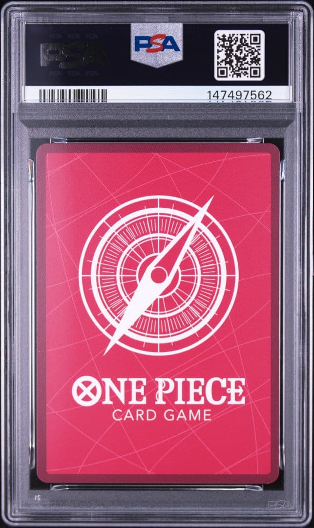 PSA 10 One Piece Monkey D. Luffy L — OP01-003 — Japanese