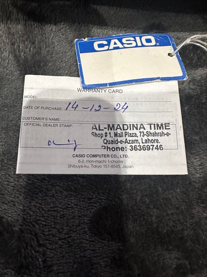 CASIO MTP-1308D-1AVDF Quartz Men's Watch — Japanese