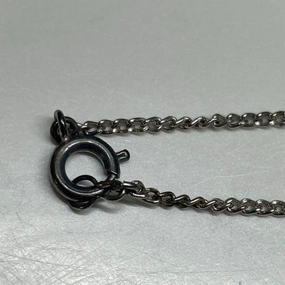 Mikimoto Pearl Pendant Necklace featuring a 7mm silver pearl on a delicate silver chain
