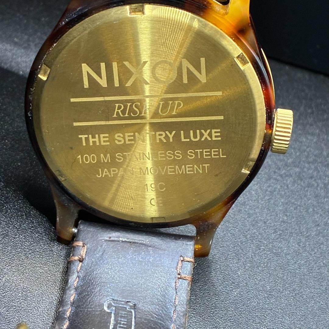 NIXON Day Date Quartz Men's Watch — Japanese