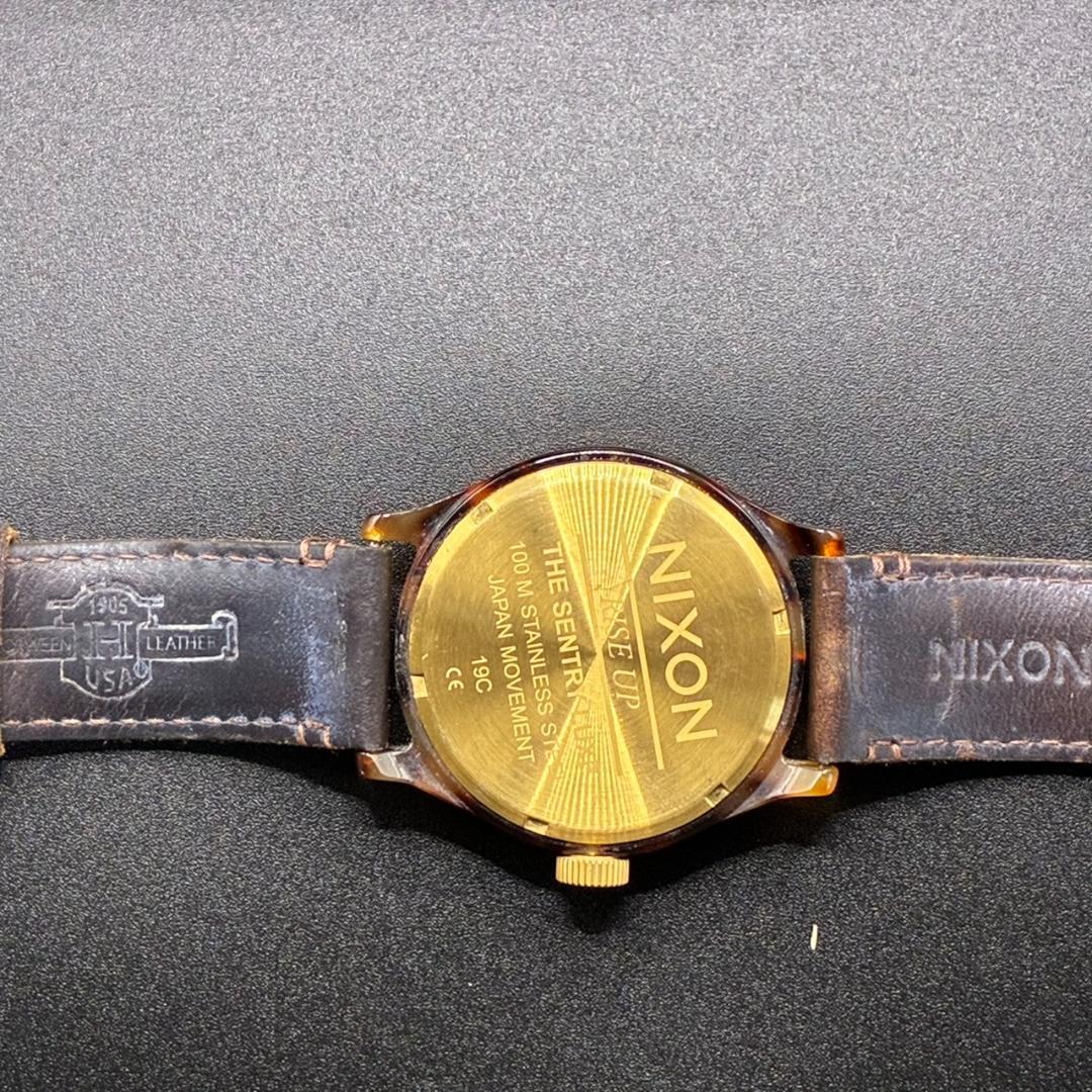 NIXON Day Date Quartz Men's Watch — Japanese