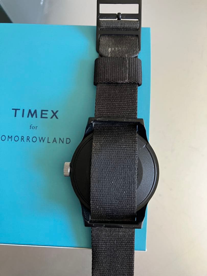 TIMEX TOMORROWLAND BLACK Quartz Men's Watch — Japanese