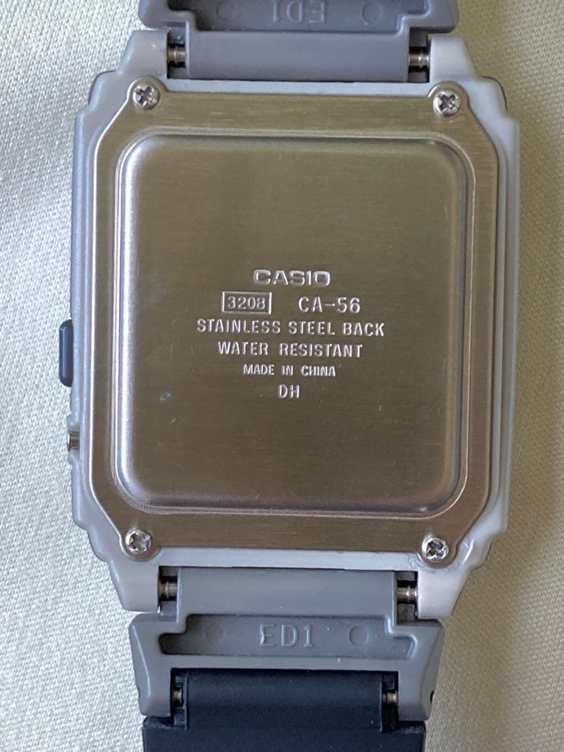 CASIO CA-56 Digital Men's Watch — Japanese