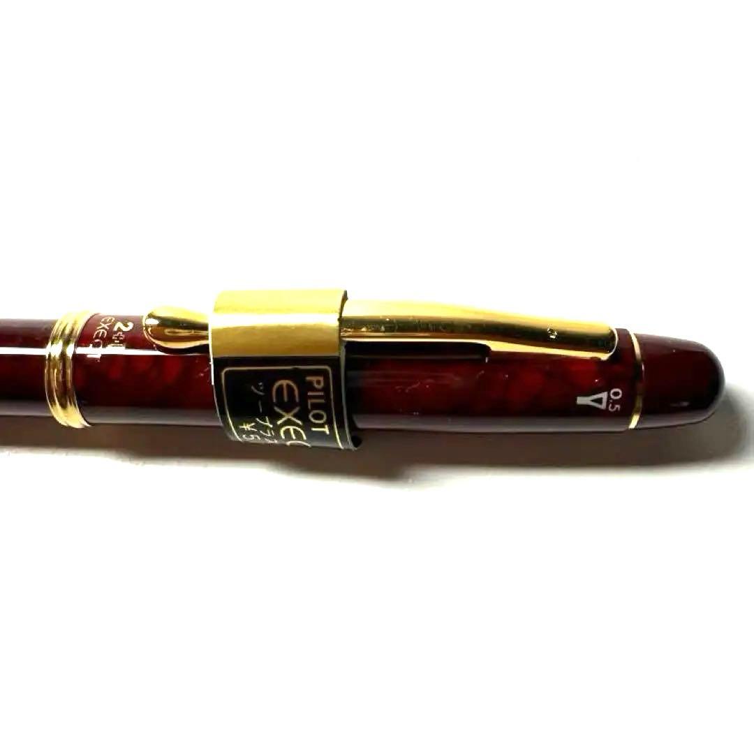 PILOT 2+1 EXECT pen set in black and red marble color, unused condition