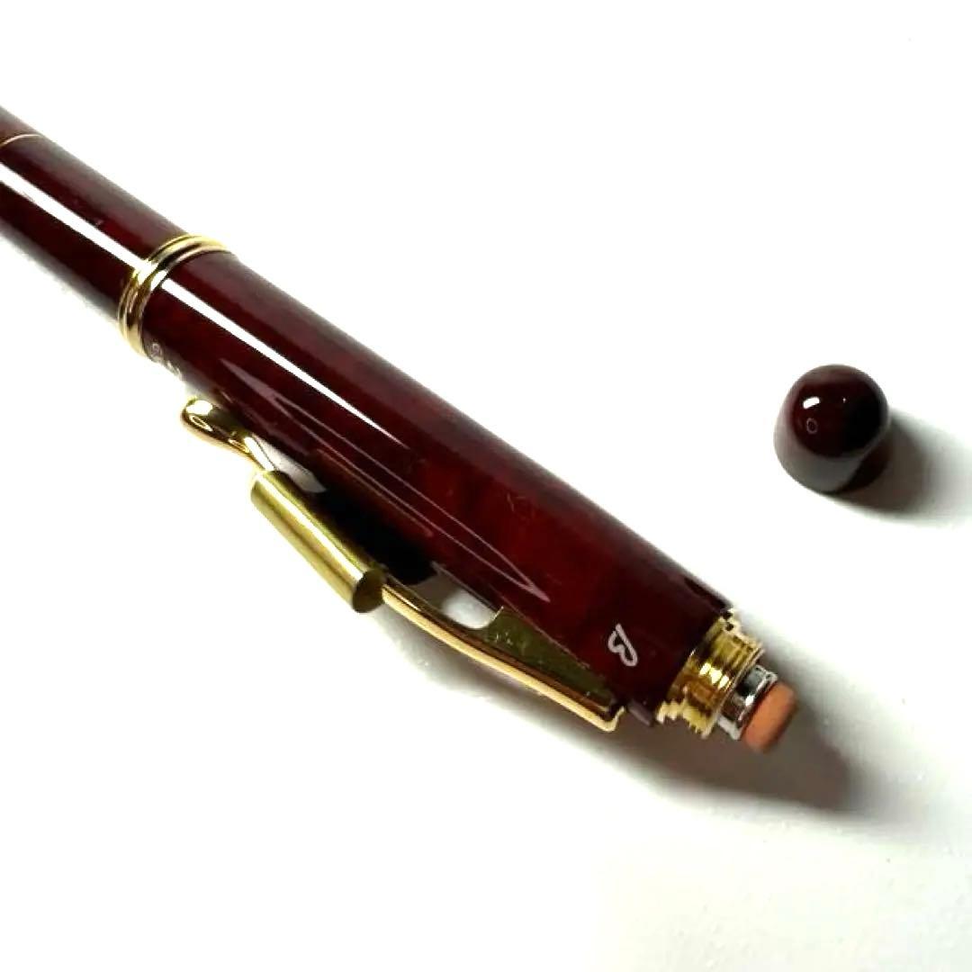 PILOT 2+1 EXECT pen set in black and red marble color, unused condition