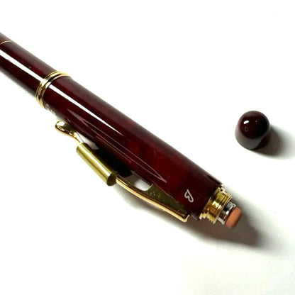 PILOT 2+1 EXECT pen set in black and red marble color, unused condition