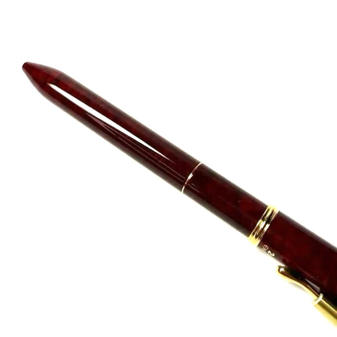 PILOT 2+1 EXECT pen set in black and red marble color, unused condition